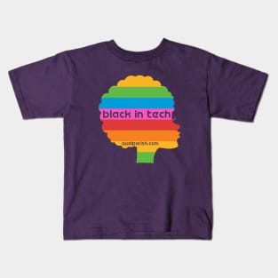 Black in Tech Kids T-Shirt